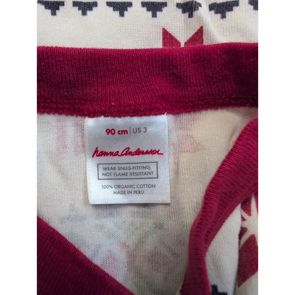 3 Hanna Andersson Deer Deer Short John Pajamas, 2 of 2